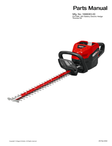 Simplicity EHT48K, 48V Battery Electric Hedge Trimmer Kit Manual | Manualzz Simplicity EHT48K, 48V Battery Electric Hedge Trimmer Kit Manual | Manualzz