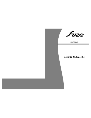 Fuze DVP208C User Manual | Manualzz Fuze DVP208C User Manual | Manualzz