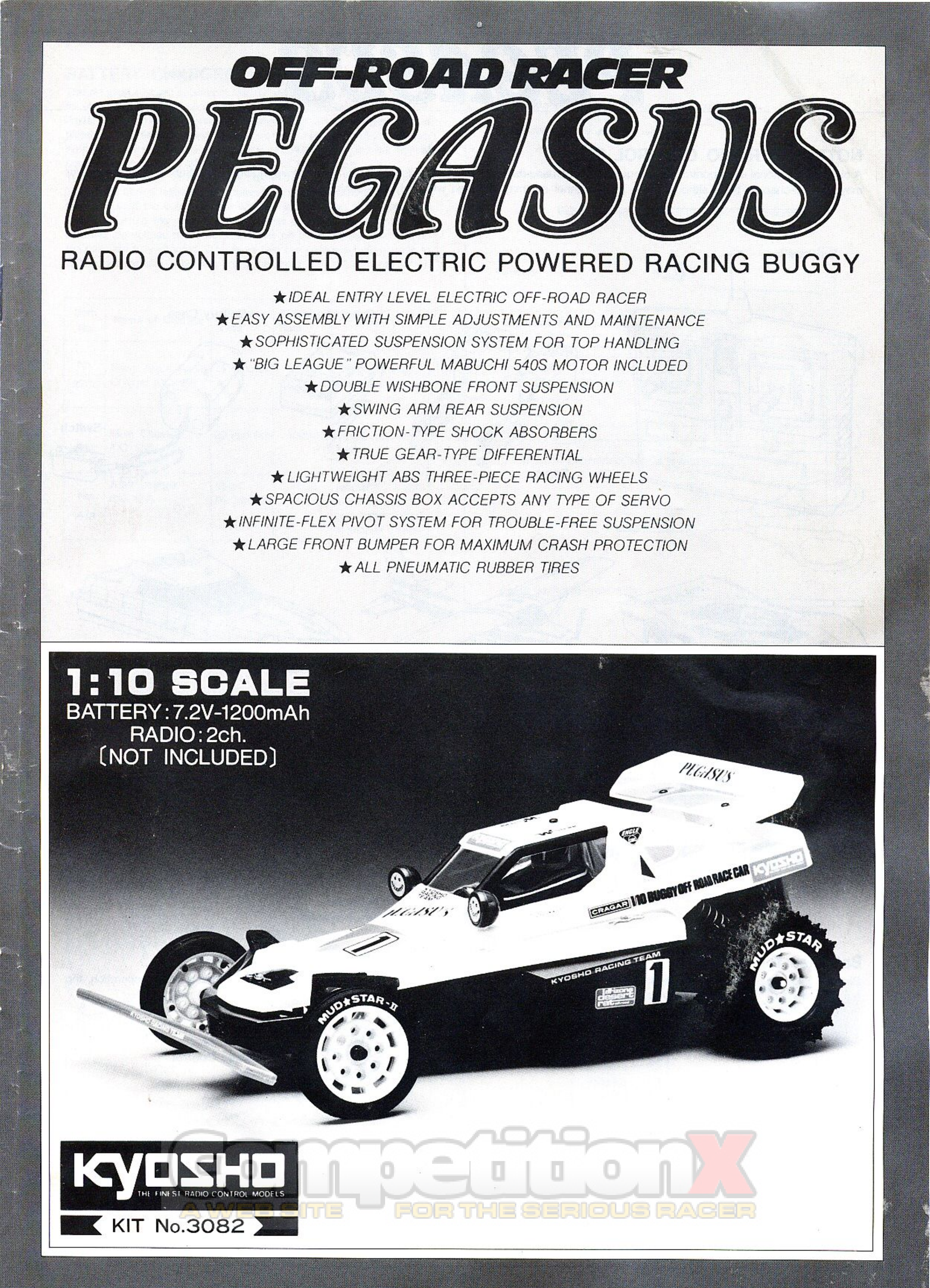 Kyosho Pegasus Manual Manualzz