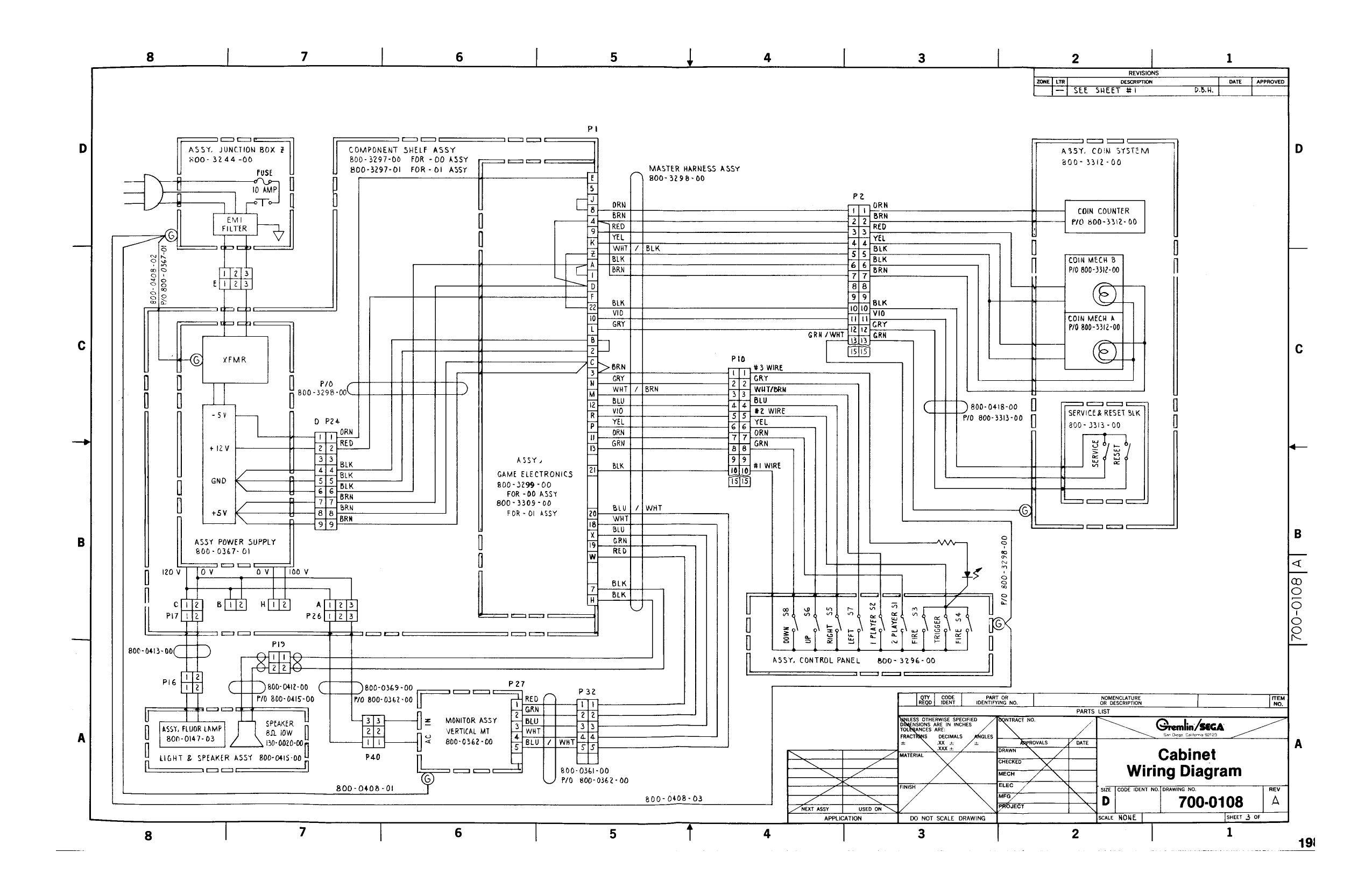 Super Zaxxon Schematics U 2847kb Dec 25 1996 12 32 00 Am Manualzz