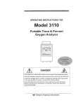 Teledyne 3110 Oxygen Analyzer Manual | AI Chat &amp; PDF Access