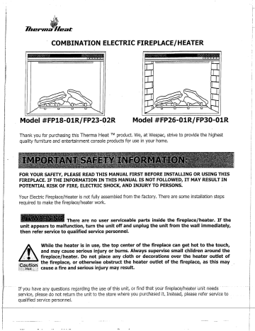 Whalen Fp26 1a Manual