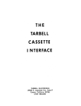 Tarbell Cassette Interface User Manual