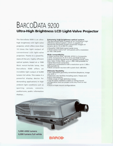 Carte Graphique Barco Schematic Graphics 9200 – D'occasion, Fonctionnelle
