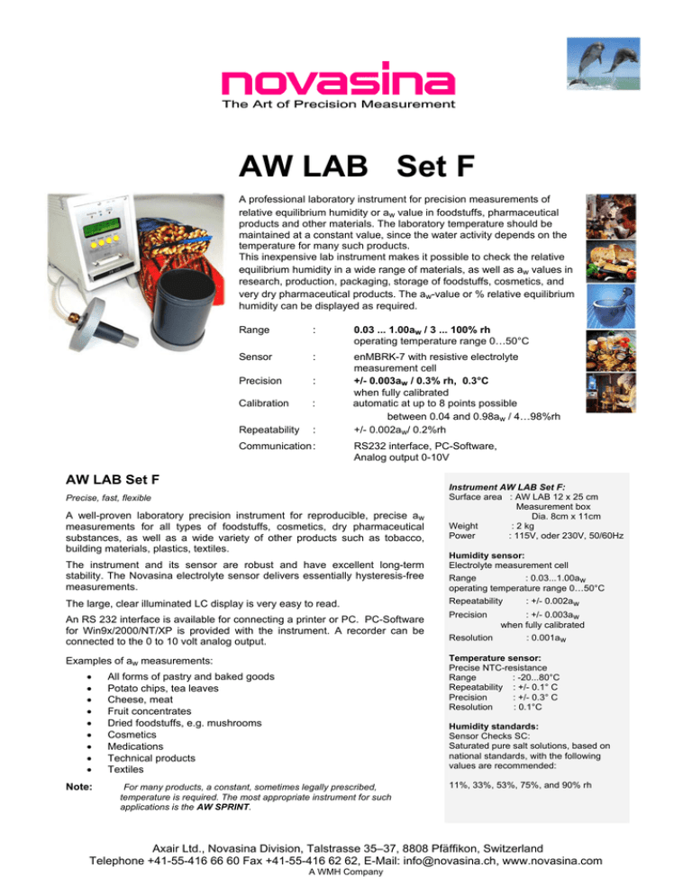 Aw Lab Set F Laboratory Instrument Manualzz