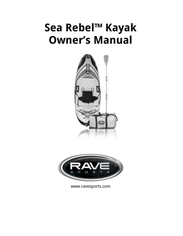 Sea Rebel Kayak Owner's Manual - RAVE Sports | Manualzz