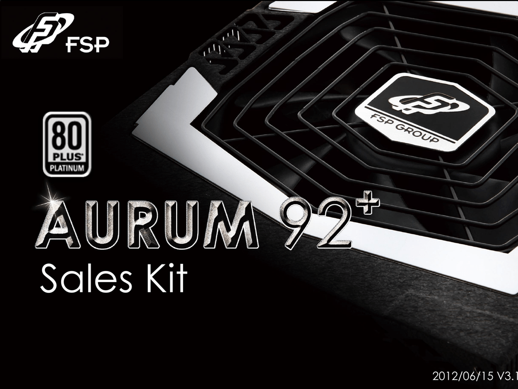 Fsp Sales Kit Aurum 92 Series V3 1 En Pdf Manualzz