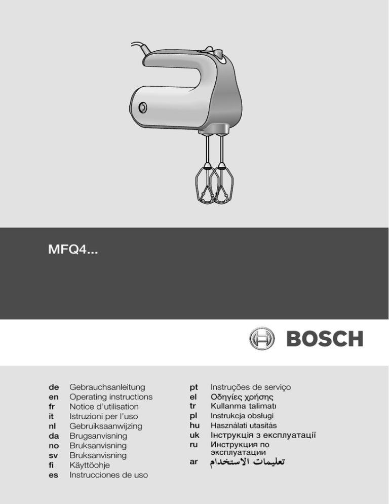 Bosch Mfq40 01 Mfq40s Mfq4030s 01 Mfq4080 01 Mfq4070 01 Mfq4030s 02 Mfq 01 Mfq4030 01 Mfq40s 01 Mfq40s 02 Anvandarmanual Manualzz