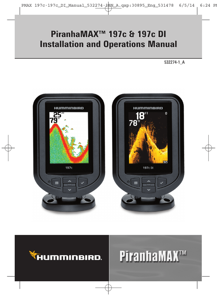 HUMMINBIRD PIRANHA MAX P-MAX HEAD MOUNT MOUNTING BASE BOLT ONLY HUMMINGBIRD NEW 