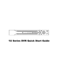 Eyesurv 1U Series Quick Start Guide