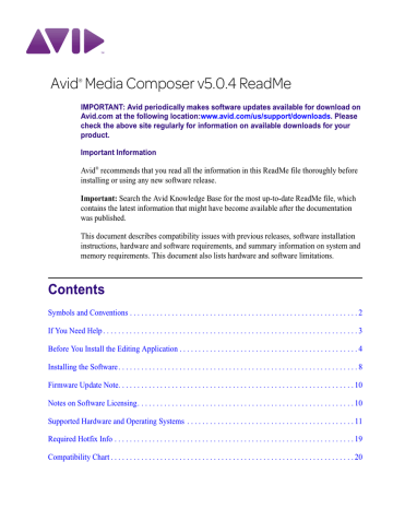 README_AvidMediaComposer_v5.0.4_July_29_11.pdf | Manualzz