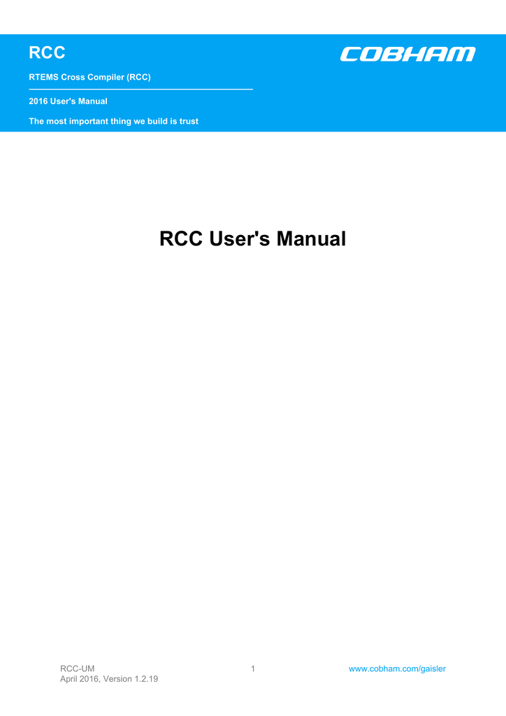 RCC Driver Download For Windows