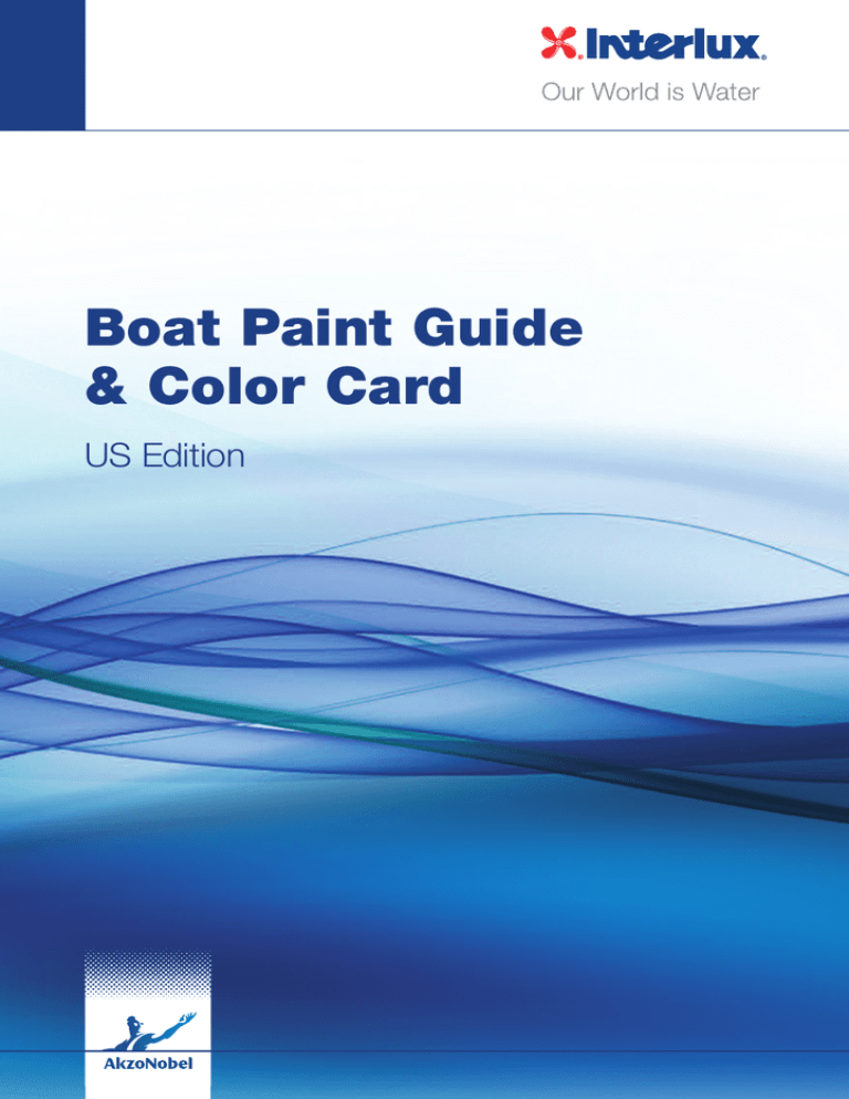 Interlux Boat Painting Guide & Color Card Manualzz