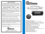 Custom Autosound Secretaudio SST User Manual