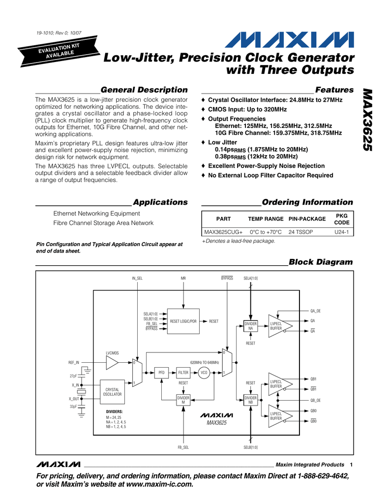 27mhz Crystal Chart