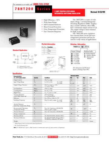 78HT2xxy TI, 2A SMPS, 3-sip.pdf | Manualzz