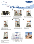 CAIRE Portable Oxygen Unit User Manual