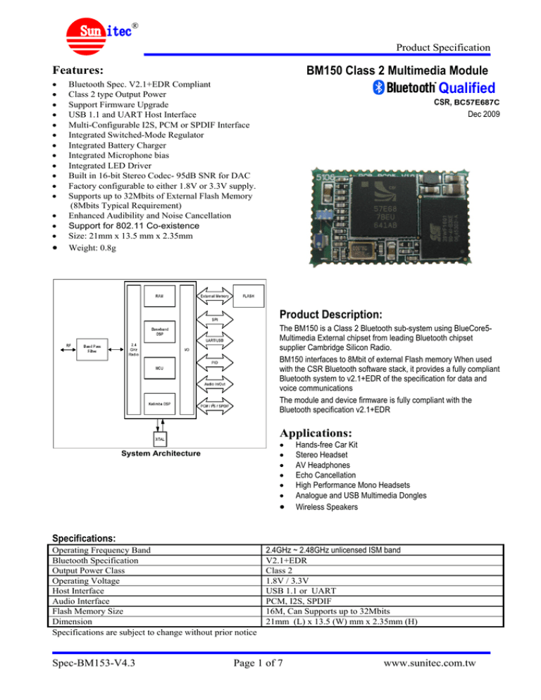 Cambridge silicon radio bluetooth driver