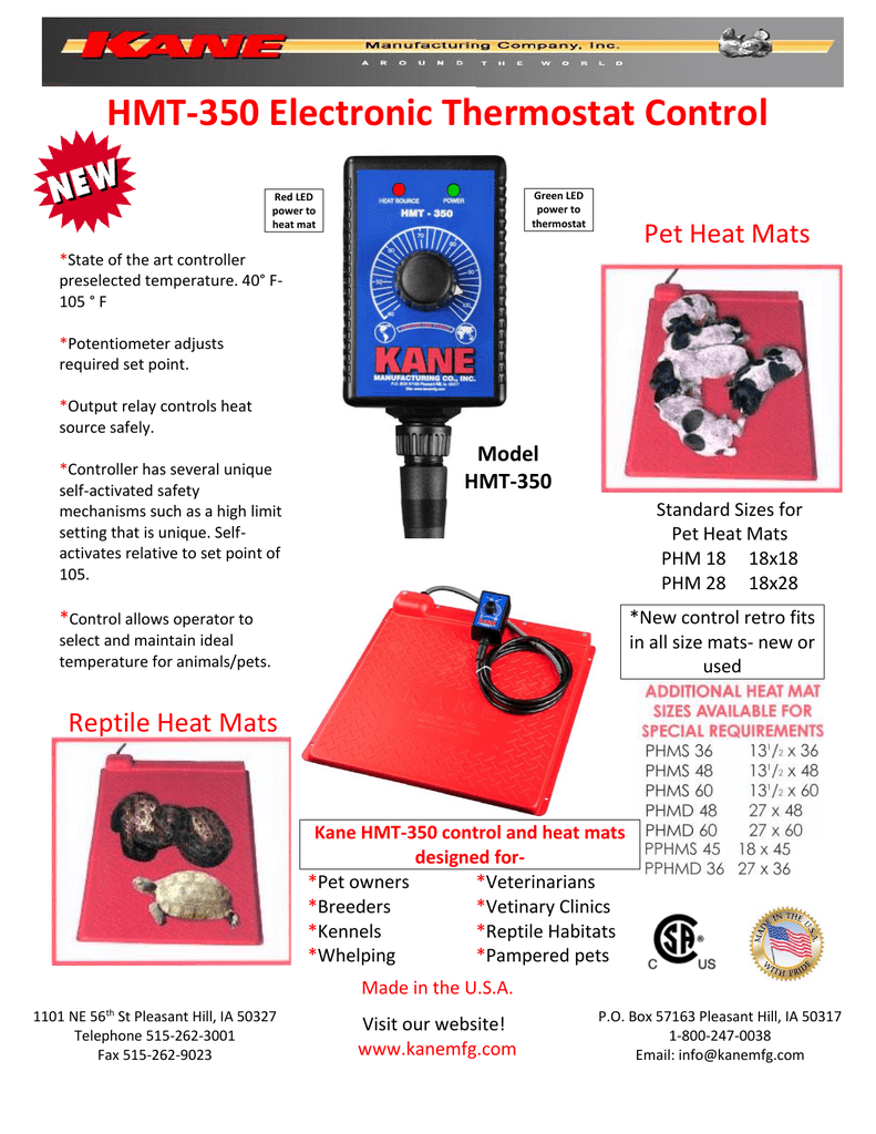 About The Kane Poly Pet Heat Mat Manualzz Com