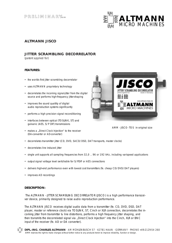 http://www.jitter.de/pdf/JISCO.pdf | Manualzz
