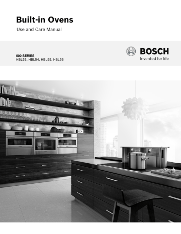 bosch hbl5451uc manual