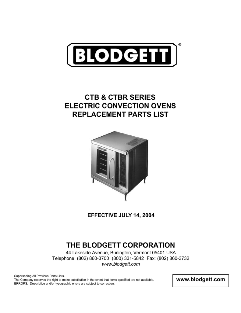 Blodgett DFG Solid State Digital Controller part 30658 WORKING