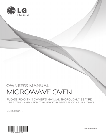 LG Electronics LMHM2237ST, LMHM2237BD Manual | Manualzz