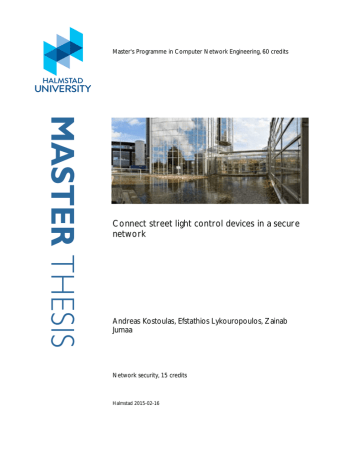 master thesis control engineering