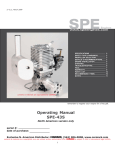 SPE 43S Operating Manual