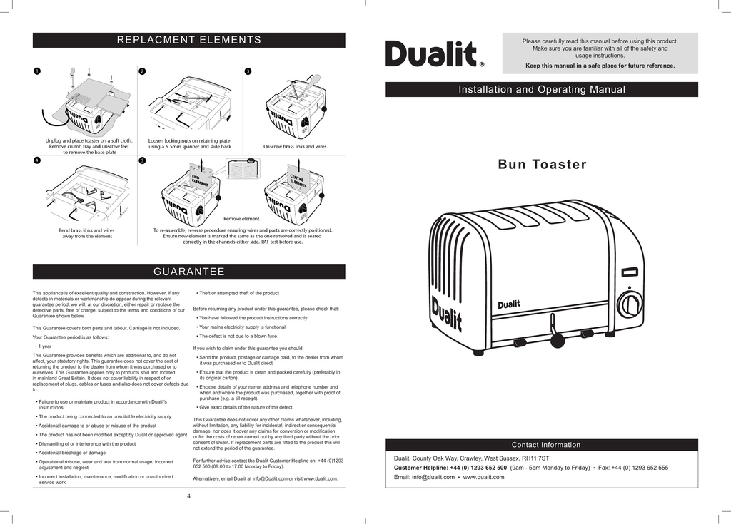 Replacment Elements Manualzz