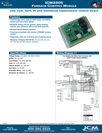 ICM2805 F C M | Manualzz