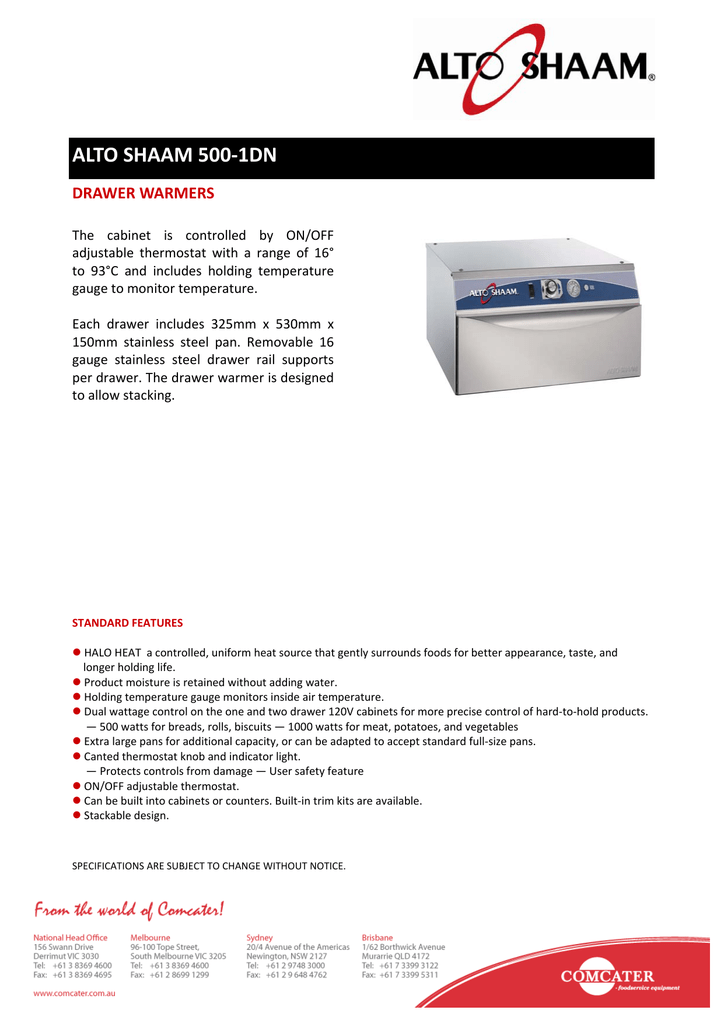 Alto Shaam 500 1dn Insert Brand Logo To Fit The Width Of This Box