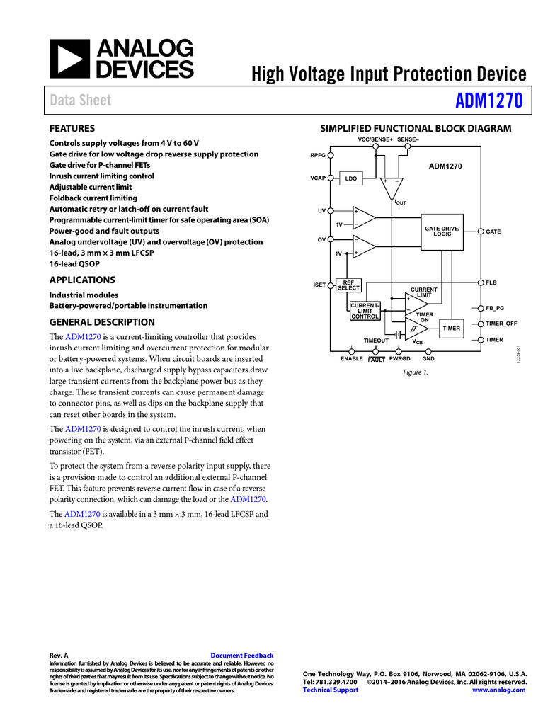 Hotswap Controller Makes Adjustable Circuit Breaker Analog Content