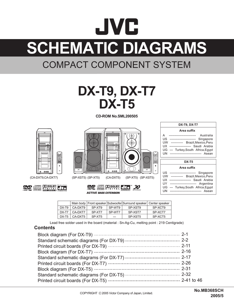 Схема jvc ca dxt9