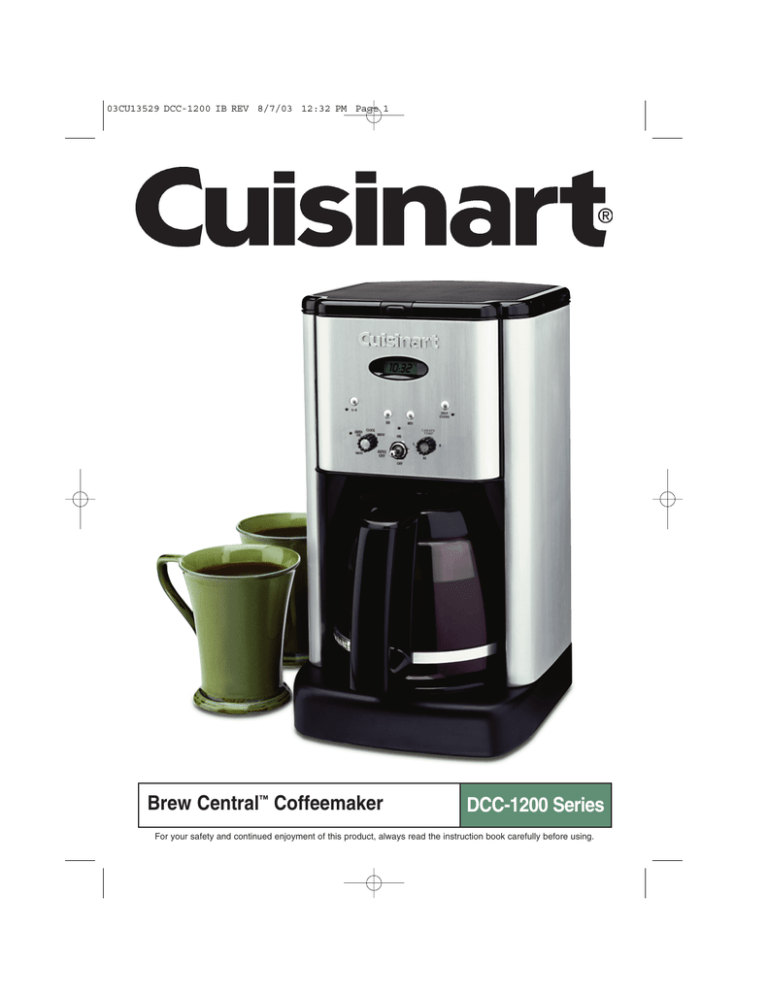 Cuisinart Coffee Maker Dcc 3000 Leaks The 9 Best Programmable Coffee