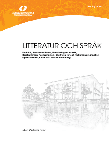 LITTERATUR OCH SPRÅK Nr: 5 (2009)  Manualzz