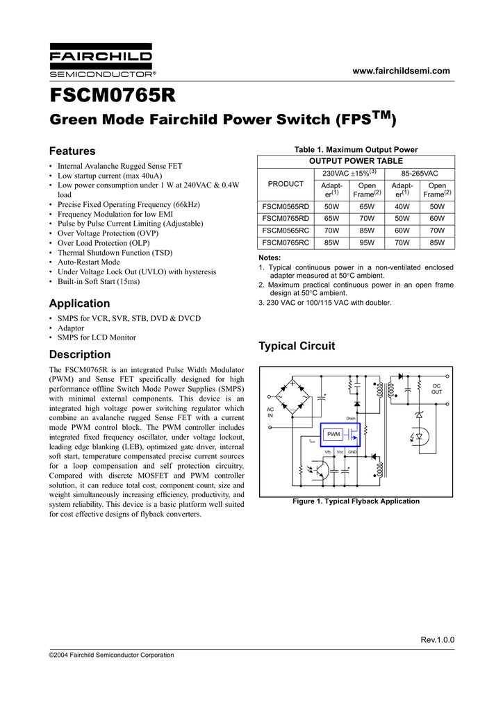 DNP015 Green Mode Fairchild Power Switch 3A 700V DIP-8 Fairchild