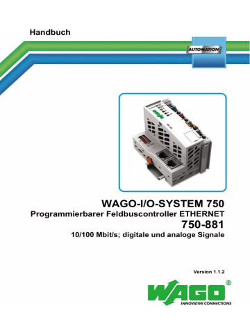 WAGO 750-613 Kanal-Analogausgangsklemme Klemme