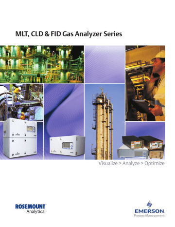 MLT, CLD & FID Gas Analyzer Series | Manualzz