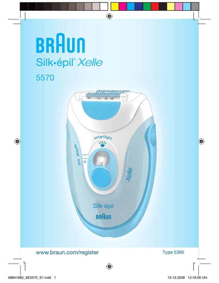 Braun 5570 Silk Epil Xelle 5570 Silk Epil Xelle User Manual Manualzz