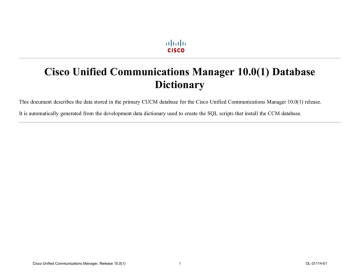 how to connect to cisco cucm 8.6 database how to connect to cisco cucm 8.6 database
