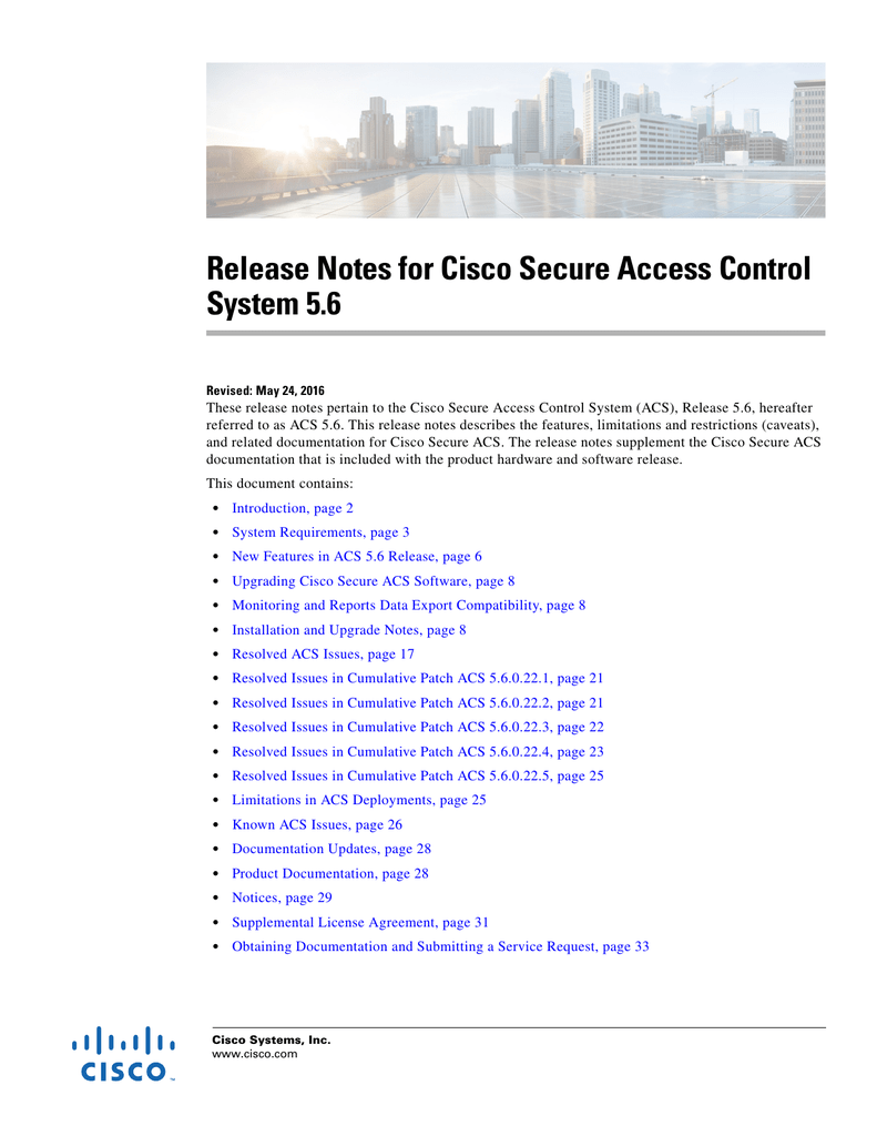 user guide for cisco secure access control system 5.8.1.