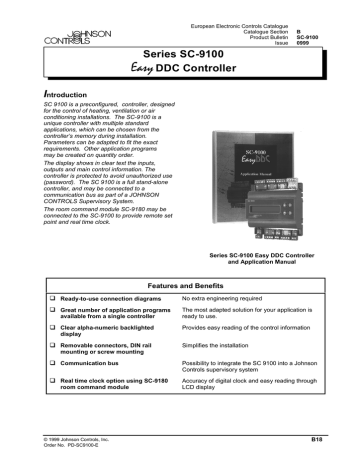 Easy Series SC-9100 DDC Controller I | Manualzz