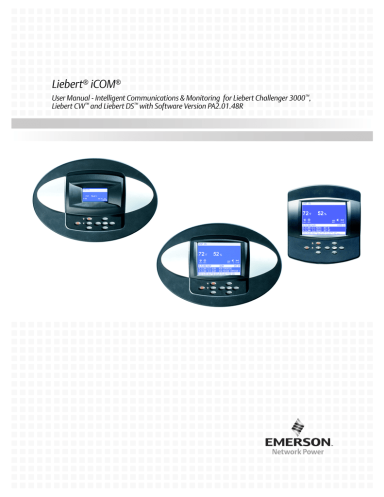 Liebert iCOM | Manualzz