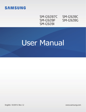 User Manual SM-G9287C SM-G928C SM-G928F | Manualzz