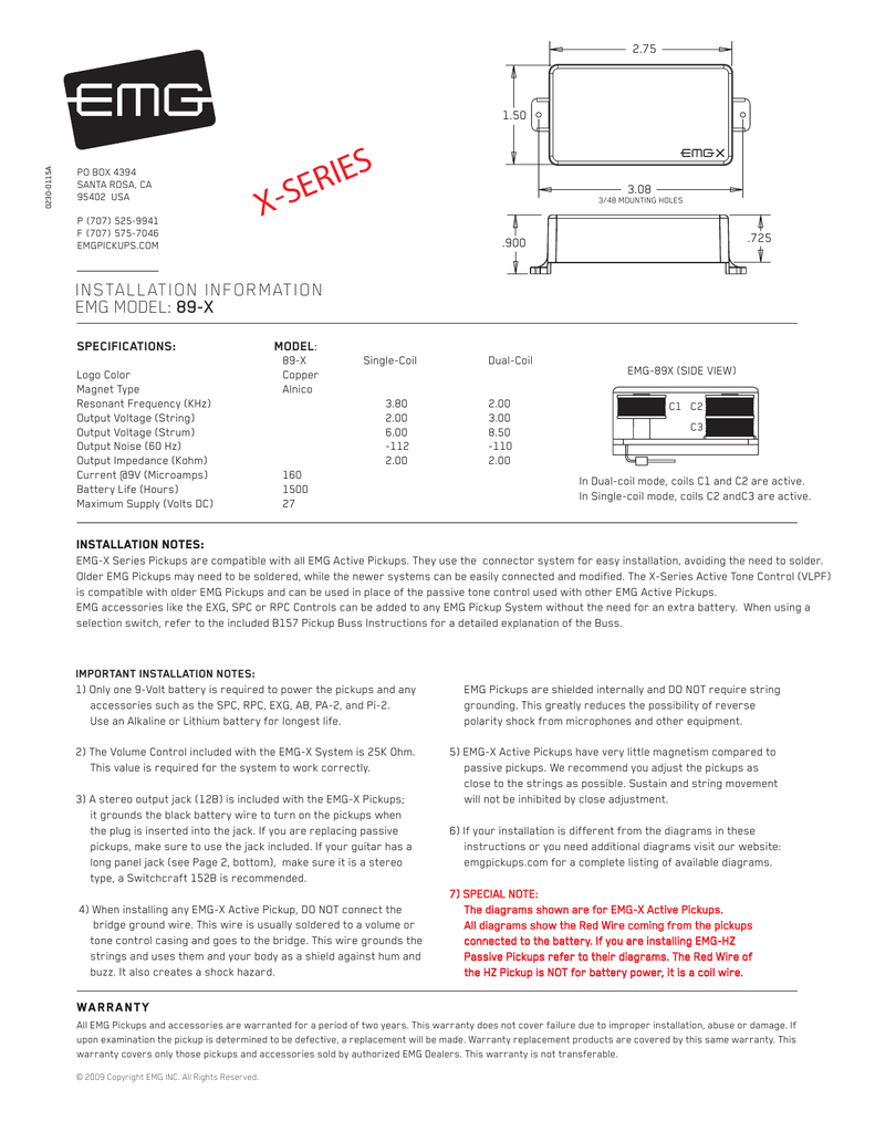 Emg Sa 89 Wiring Diagram Wiring Diagram