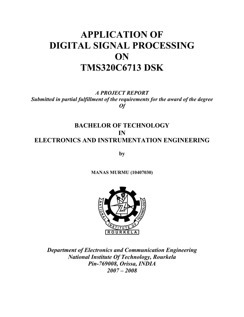 tms320c6713 dsk user manual