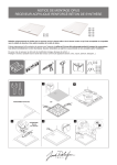 Jacob Delafon Receveur de douche 80 x 80, 90 x 90, 100 x 80, 120 x 80, 120 x 90, 140 x 80, 140 x 90, 160 x 80, 170 x 90 Notice de montage