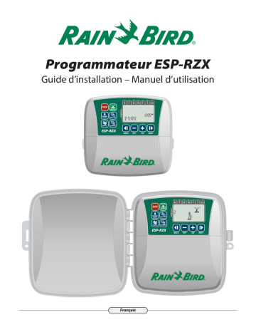 Rain+Birdt Programmateur ESP-RZX Guide d’installation – Manuel d