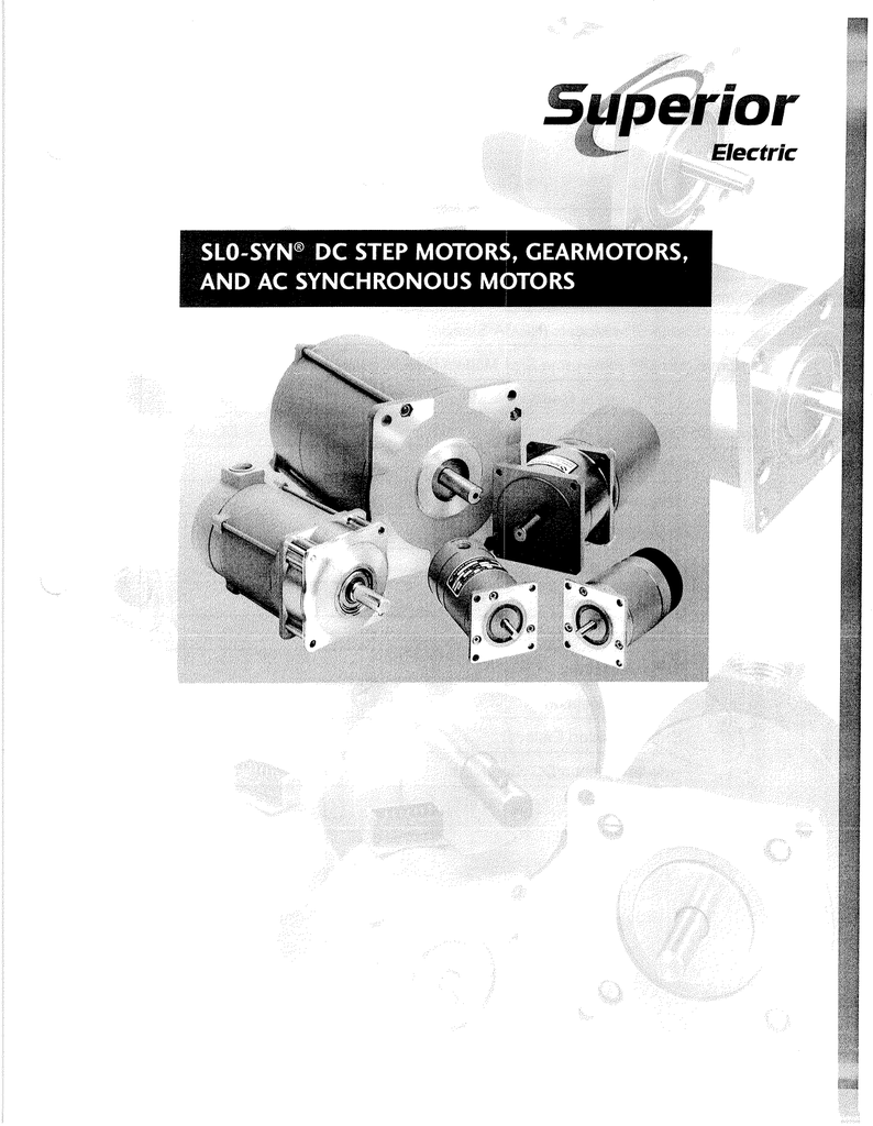 Http G Line Chess Cornell Edu G Linestatus G Linemanuals Steppermotors Slosyncatalogue Pdf Manualzz